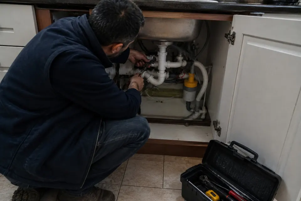Lavabo altı tesisat bağlantısı kontrolü